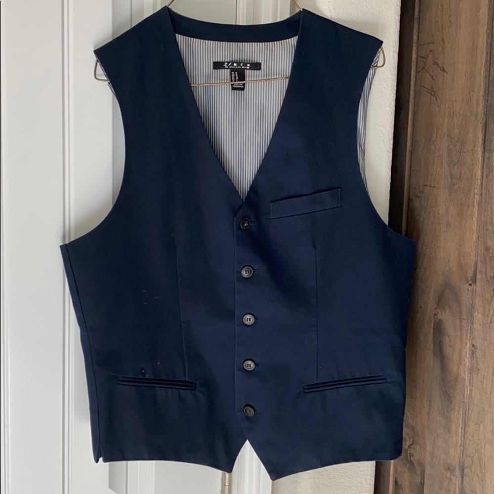 Men’s Navy Vest